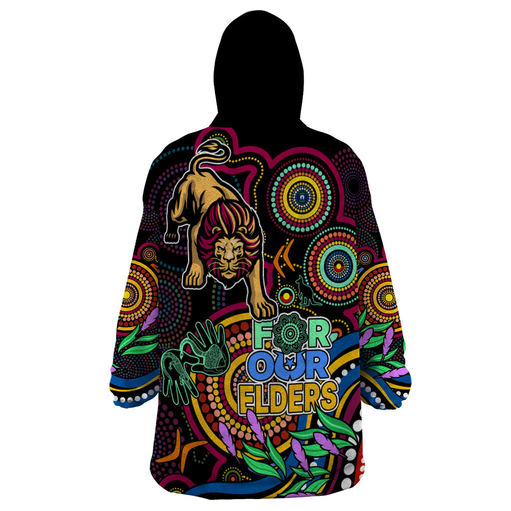 lions-football-aboriginal-art-wearable-blanket-hoodie-naidoc-indigenous-tribal