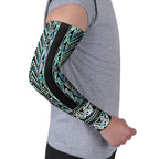 New Zealand Maori Niho Taniwha Arm Sleeves Papua Shell - Mangopare Puhoro Pattern