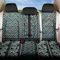 New Zealand Maori Niho Taniwha Back Car Seat Cover Papua Shell - Mangopare Puhoro Pattern