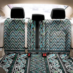 New Zealand Maori Niho Taniwha Back Car Seat Cover Papua Shell - Mangopare Puhoro Pattern