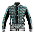 New Zealand Maori Niho Taniwha Baseball Jacket Papua Shell - Mangopare Puhoro Pattern