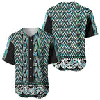 New Zealand Maori Niho Taniwha Baseball Jersey Papua Shell - Mangopare Puhoro Pattern