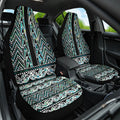 New Zealand Maori Niho Taniwha Car Seat Cover Papua Shell - Mangopare Puhoro Pattern