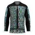 New Zealand Maori Niho Taniwha Hockey Jersey Papua Shell - Mangopare Puhoro Pattern