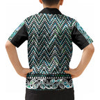New Zealand Maori Niho Taniwha Kid Hawaiian Shirt Papua Shell - Mangopare Puhoro Pattern LT9