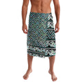 New Zealand Maori Niho Taniwha Lavalava Papua Shell - Mangopare Puhoro Pattern