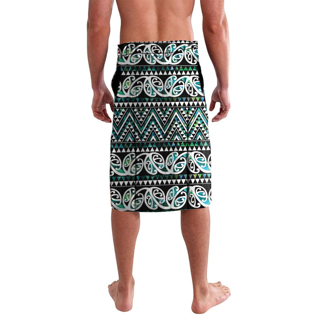 New Zealand Maori Niho Taniwha Lavalava Papua Shell - Mangopare Puhoro Pattern