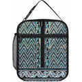 New Zealand Maori Niho Taniwha Lunch Bag Papua Shell - Mangopare Puhoro Pattern