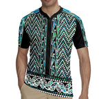 New Zealand Maori Niho Taniwha Rugby Jersey Papua Shell - Mangopare Puhoro Pattern