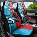 Custom Sharks-Dragons Rugby Car Seat Cover With Sporty Style