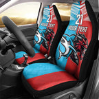 Custom Sharks-Dragons Rugby Car Seat Cover With Sporty Style