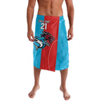 Custom Sharks-Dragons Rugby Lavalava With Sporty Style