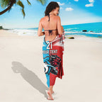 Custom Sharks-Dragons Rugby Sarong With Sporty Style