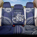 Bulldogs Rugby Custom Back Car Seat Cover Go Berries With Polynesian Style