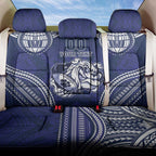 Bulldogs Rugby Custom Back Car Seat Cover Go Berries With Polynesian Style