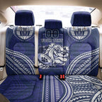 Bulldogs Rugby Custom Back Car Seat Cover Go Berries With Polynesian Style