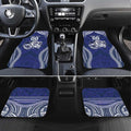 Bulldogs Rugby Custom Car Mats Go Berries With Polynesian Style