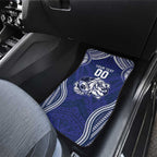 Bulldogs Rugby Custom Car Mats Go Berries With Polynesian Style