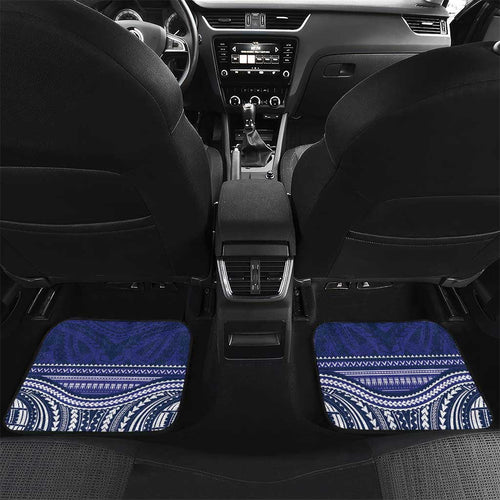 Bulldogs Rugby Custom Car Mats Go Berries With Polynesian Style