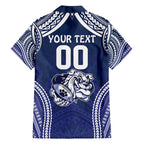 Bulldogs Rugby Custom Hawaiian Shirt Go Berries With Polynesian Style