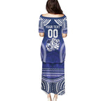 Bulldogs Rugby Custom Puletasi Go Berries With Polynesian Style