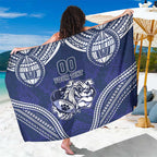 Bulldogs Rugby Custom Sarong Go Berries With Polynesian Style