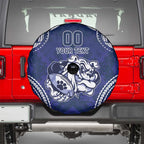Bulldogs Rugby Custom Spare Tire Cover Go Berries With Polynesian Style