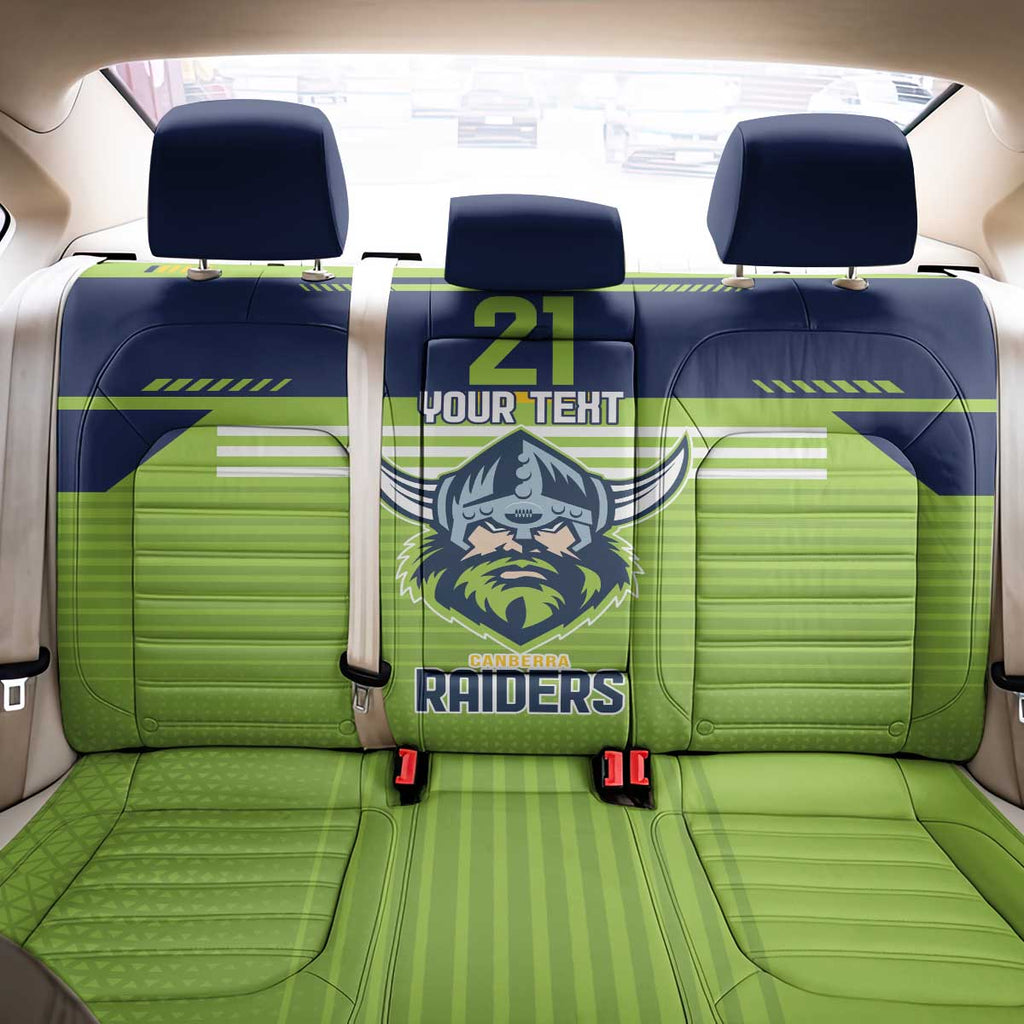 Raiders Rugby Custom Back Car Seat Cover The Green Machine Simple Style