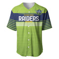 Raiders Rugby Custom Baseball Jersey The Green Machine Simple Style