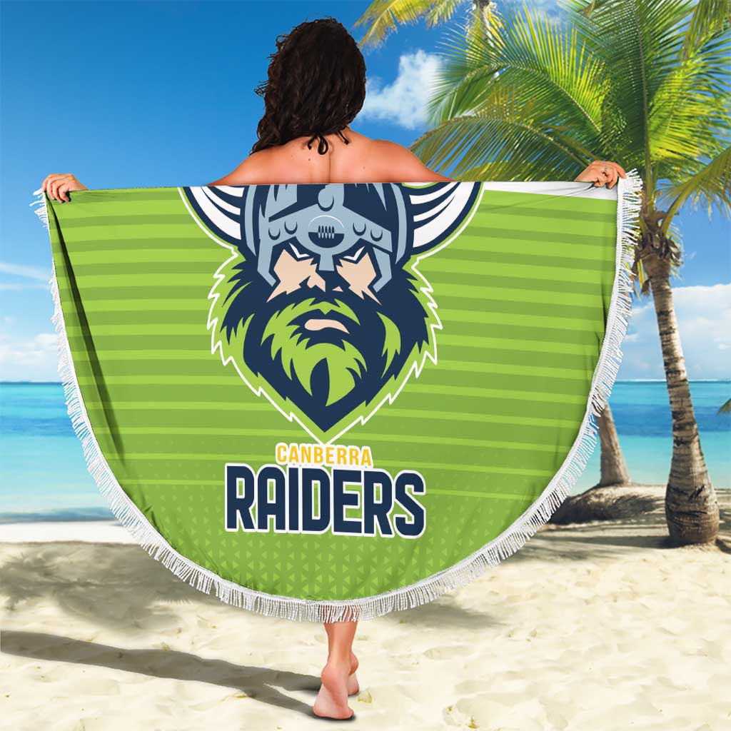 Raiders Rugby Custom Beach Blanket The Green Machine Simple Style
