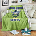 Raiders Rugby Custom Blanket The Green Machine Simple Style