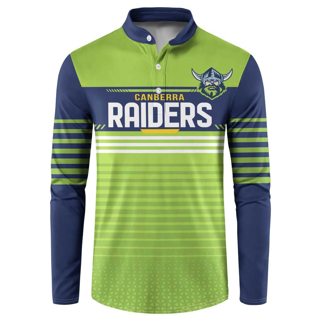 Raiders Rugby Custom Button Sweatshirt The Green Machine Simple Style