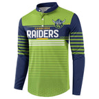 Raiders Rugby Custom Button Sweatshirt The Green Machine Simple Style