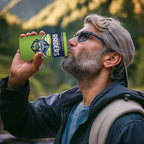 Raiders Rugby Custom 4 in 1 Can Cooler Tumbler The Green Machine Simple Style