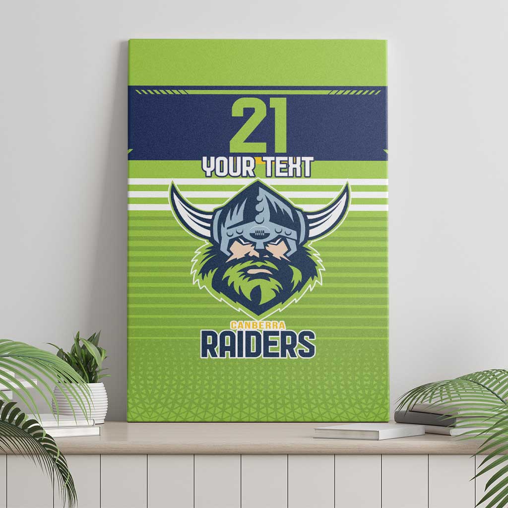 Raiders Rugby Custom Canvas Wall Art The Green Machine Simple Style