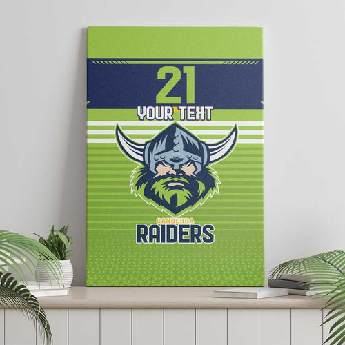 Raiders Rugby Custom Canvas Wall Art The Green Machine Simple Style