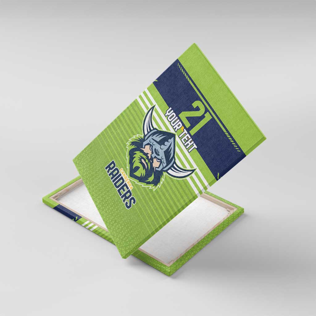 Raiders Rugby Custom Canvas Wall Art The Green Machine Simple Style