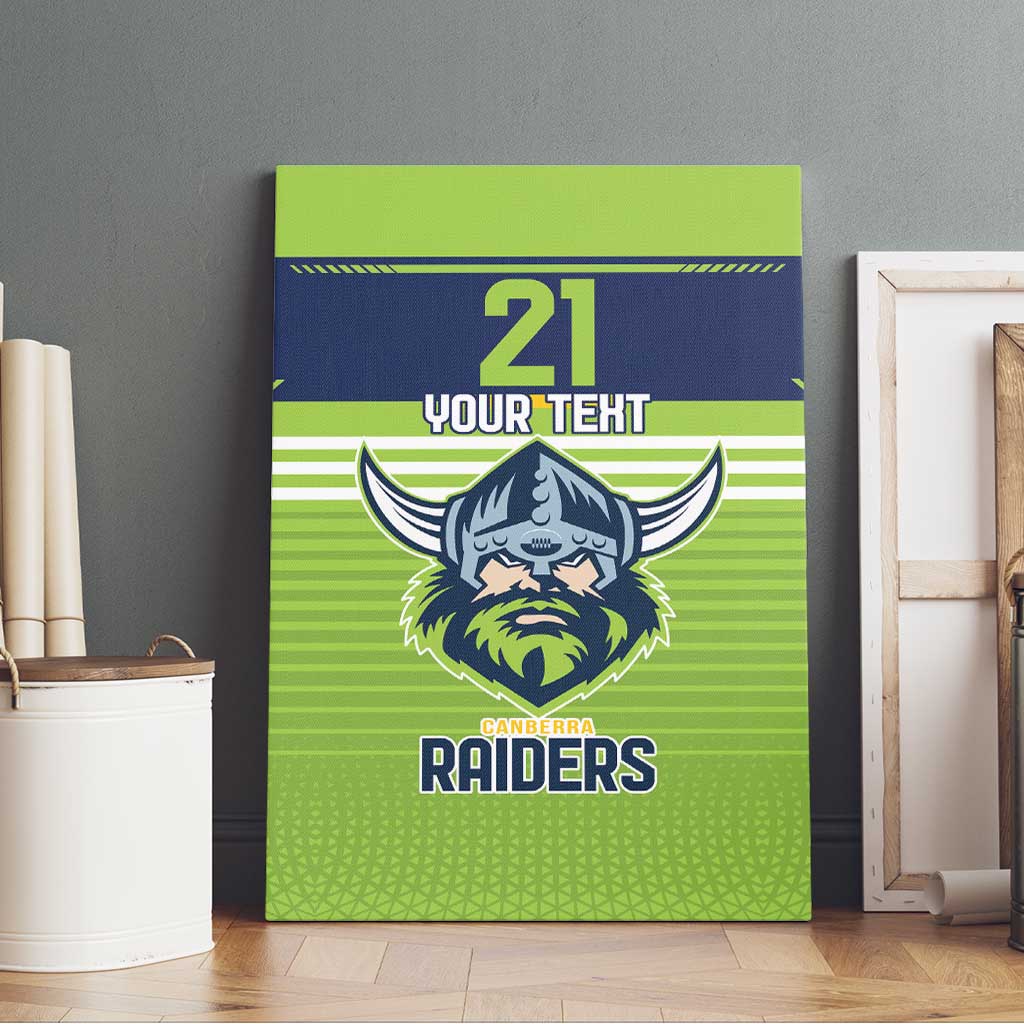 Raiders Rugby Custom Canvas Wall Art The Green Machine Simple Style