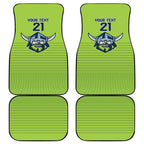 Raiders Rugby Custom Car Mats The Green Machine Simple Style