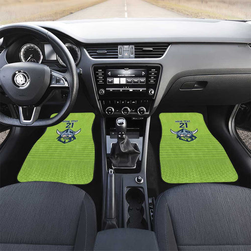 Raiders Rugby Custom Car Mats The Green Machine Simple Style