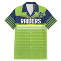 Raiders Rugby Custom Family Matching Mermaid Dress and Hawaiian Shirt The Green Machine Simple Style
