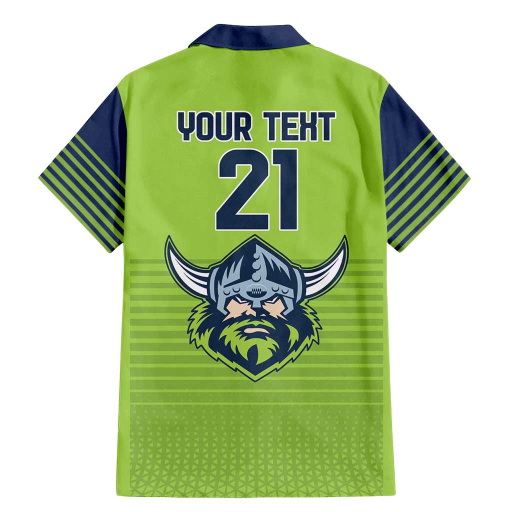 Raiders Rugby Custom Family Matching Mermaid Dress and Hawaiian Shirt The Green Machine Simple Style