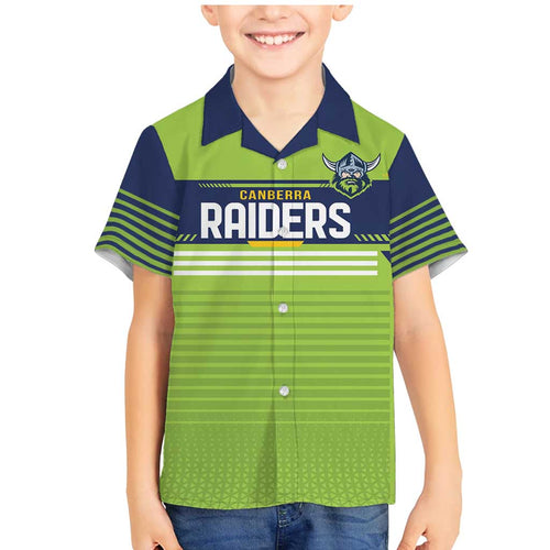 Raiders Rugby Custom Family Matching Mermaid Dress and Hawaiian Shirt The Green Machine Simple Style
