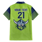Raiders Rugby Custom Family Matching Off The Shoulder Long Sleeve Dress and Hawaiian Shirt The Green Machine Simple Style