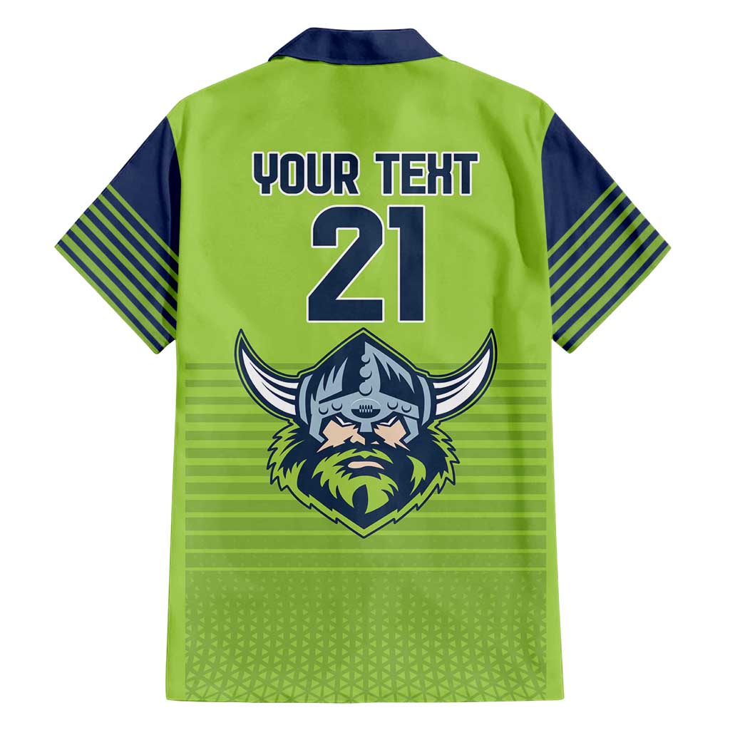 Raiders Rugby Custom Family Matching Off Shoulder Maxi Dress and Hawaiian Shirt The Green Machine Simple Style