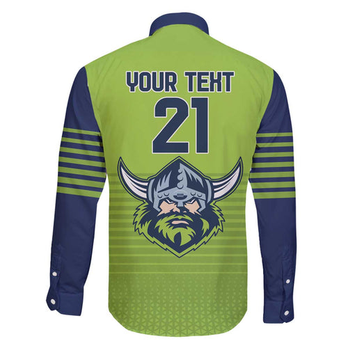 Raiders Rugby Custom Family Matching Puletasi and Hawaiian Shirt The Green Machine Simple Style