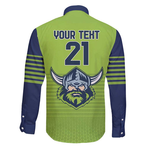 Raiders Rugby Custom Family Matching Short Sleeve Bodycon Dress and Hawaiian Shirt The Green Machine Simple Style
