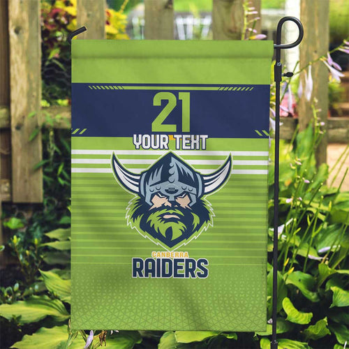 Raiders Rugby Custom Garden Flag The Green Machine Simple Style