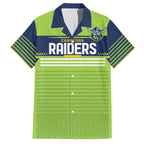 Raiders Rugby Custom Hawaiian Shirt The Green Machine Simple Style