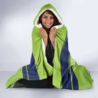 Raiders Rugby Custom Hooded Blanket The Green Machine Simple Style